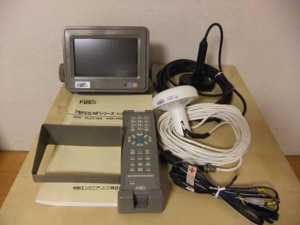 FUSO フソー 7型ワイドカラー液晶GPSプロッター魚探 FEG-771(モニター5 
