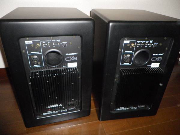 M-AUDIO CX8 モニタースピーカー ペア M-AUDIO Studiophile CX8 モニタースピーカー ペア(レコーディング、PA
