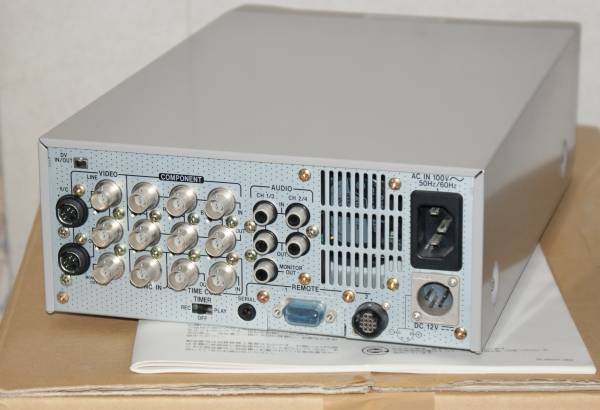 【ジャンク】ビクター Victor 業務用miniDVデッキ BR-DV600 Victor BR-DV600A 業務用miniDVデッキ ビクター ワケあり 使用小(プロ