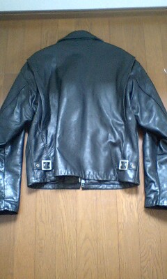 schott 643 EVS 襟付き シングルライダース 40 USED(ライダース 