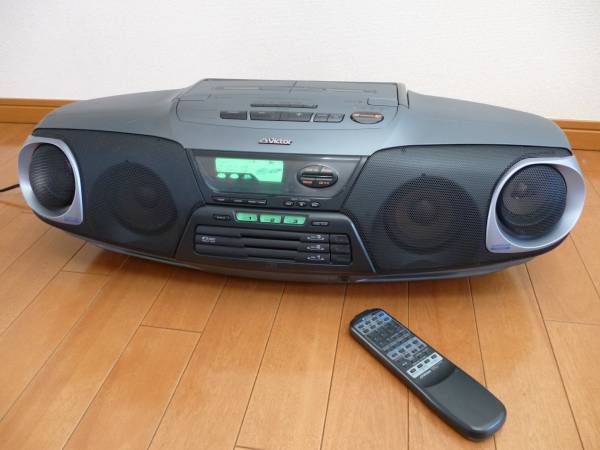 Victor ビクター CDラジカセ RC-XC5 リモコン付き(ラジカセ)｜売買され