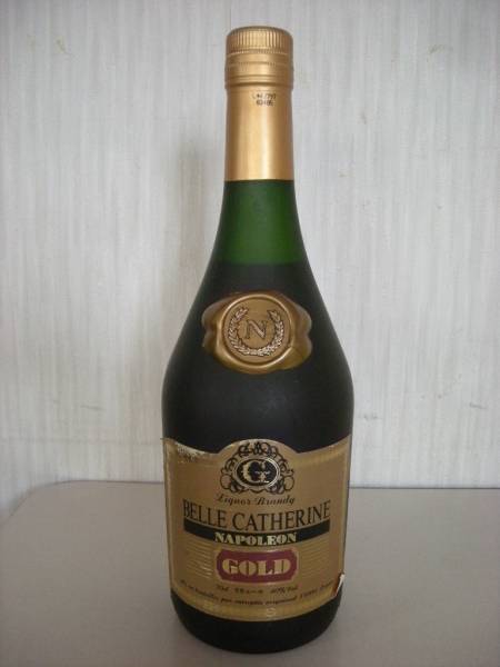 【未開栓】Belle Catherine Napoleon Gold ブランデー ☆ 古酒 ナポレオン ベル キャサリン ゴールド 700ml(リキュール