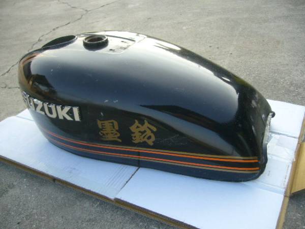 GS400 タンク 当時 限定 黒鈴 墨鈴 BEET 外装(スズキ用)｜売買された