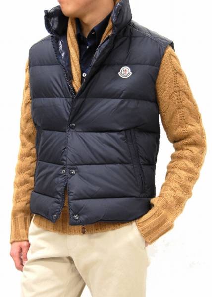 正規品79931MONCLERモンクレール11-12AW新作CHEVALジレベスト4(4 