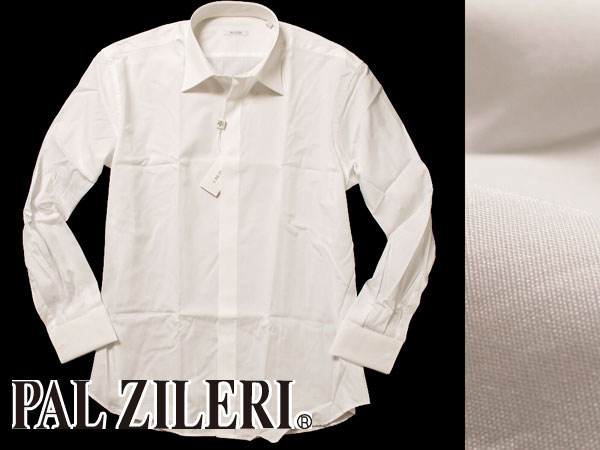 最高級 エルメス レザー ダブルカフス 長袖ドレスシャツ コットン