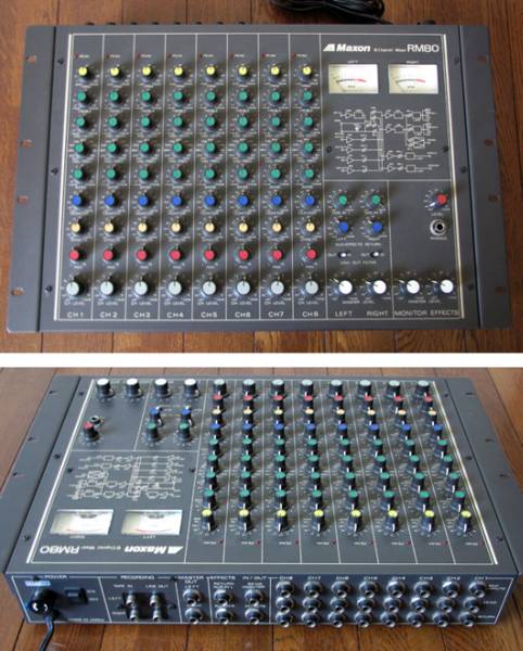 ☆Maxon RM-80 8Chミキサー 中古動作品！(ミキサー)｜売買された