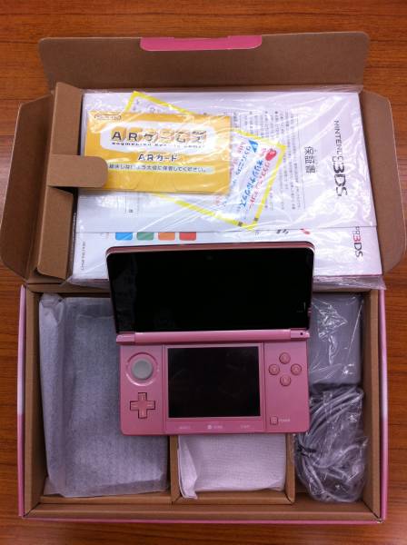 中古　ニンテンドー　３ＤＳ　本体　ミスティピンク_3