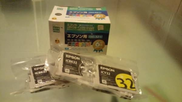★エプソン【ＩＣ６ＣＬ３２】インクカートリッジおまけ付★_1