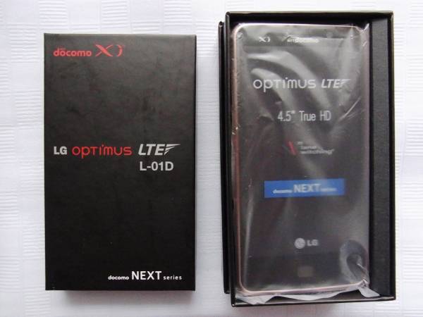 新品未使用 L-01D Optimus LTE レッド_1