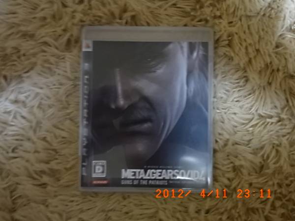 PS3ソフト★中古★METAL GEAR SORID4★メタルギアソリッド４_1