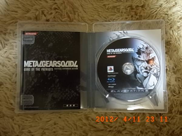 PS3ソフト★中古★METAL GEAR SORID4★メタルギアソリッド４_2