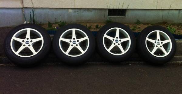 195/65R16　トヨタ系用ホイール付　4本セット_1