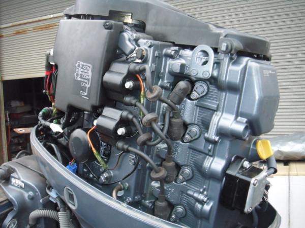 YAMAHA船外機4スト50馬力ヤマハ実働品L足始動確認済F50AET(50馬力 