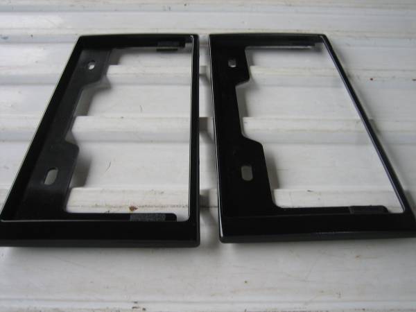 ★ナンバーフレームブラック塗装済 軽自動車 エブリイキャリイ★_3