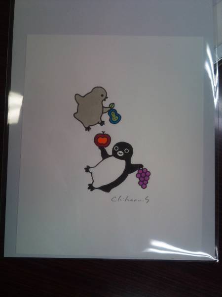 さかざきちはる展 原画＋額 フルーツ suicaペンギン(Suica)｜売買され