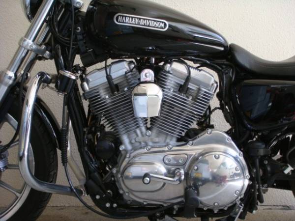 ハーレー スポーツスター XL 純正 カウベルホーン ステー付_3