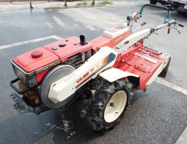 ヤンマー ディーゼル耕運機 YA-85 セル付き NF90 中古品(車体  