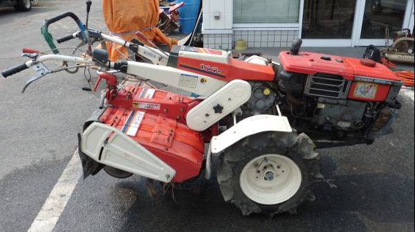 ヤンマー ディーゼル耕運機 YA-85 セル付き NF90 中古品(車体  