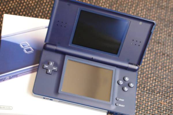 NINTENDO DS Liteエナメルネイビー中古品～送料無料～_2