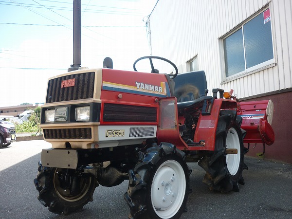1円◇ヤンマー◇トラクター 4WD F13D 13馬力 フォルテ◇耕運機(車体 
