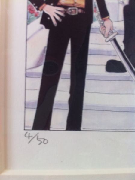 50枚限定 ☆ONE PIECE☆サイン入り☆リトグラフ☆複製原画_2