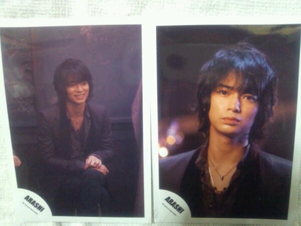 嵐☆ＡＲＡＳＨＩ☆松本潤☆生写真①_2
