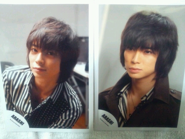 嵐☆ＡＲＡＳＨＩ☆松本潤☆生写真①_3