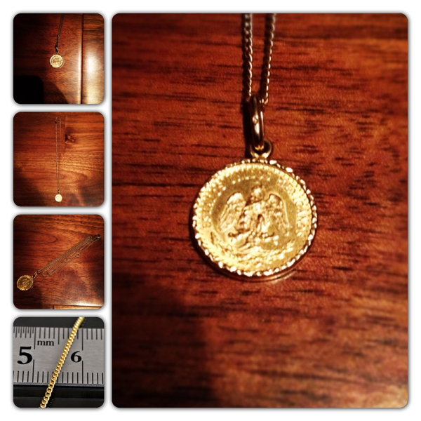 18K コイン 喜平チェーン_2