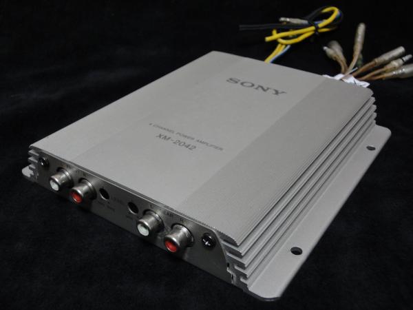 SONY カーオーディオアンプ XM-2042 小型アンプ(アンプ)｜売買された