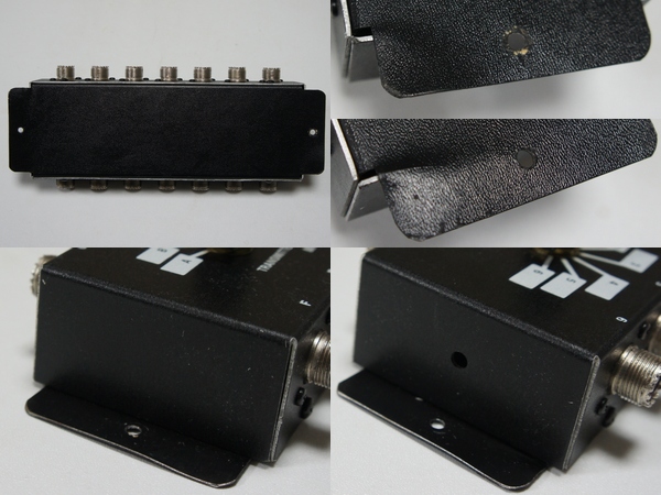 ☆しん　MFJ　６回路　同軸切替器　MFJ-1700B（現状渡し）☆ MFJ M型6×2回路用 アンテナ同軸切替スイッチ MFJ-1700B(受信機)｜売買