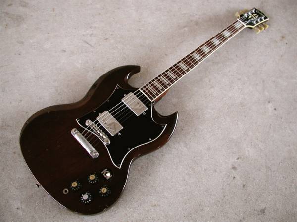 レアなウォルナット！Gaban (ギャバン) SG チャー (Gibson Char(本体