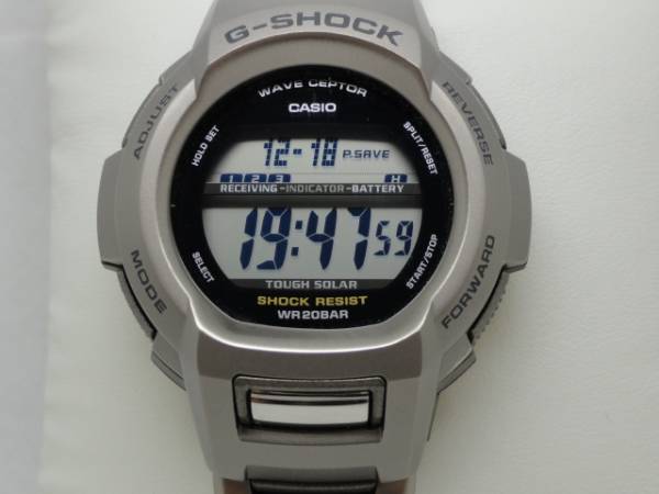 超美品　電波ソーラー　CASIO G-SHOCK GW-600TDJ-8JF 美品 カシオ G-SHOCK GW-600TDJ-8JF ソーラー電波 チタン(DIGITAL