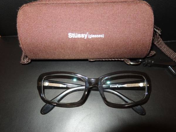 STUSSYサングラスブライアンクリアレンズBRIANステューシー(サングラス  