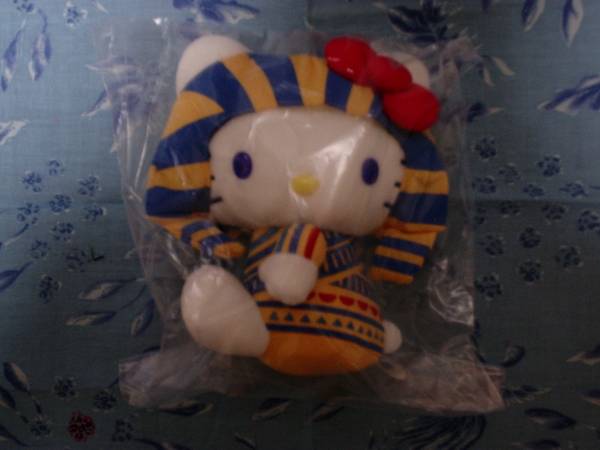 ツタンカーメン展・限定◇ハローキティ◇ファラオ ぬいぐるみ(ハロー