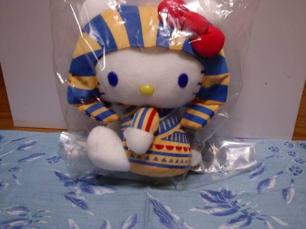 ツタンカーメン展・限定◇ハローキティ◇ファラオ ぬいぐるみ(ハロー