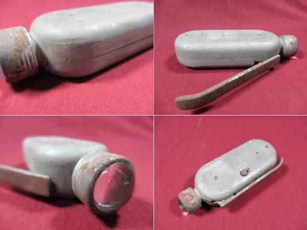 手動発電 携帯 懐中電灯 『ほたる』 旧日本軍 陸軍 携行品 電燈(小物
