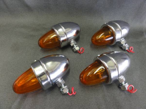 ロケットウインカー橙】SR400 XS650 GX250 XS400 XS250 TX750