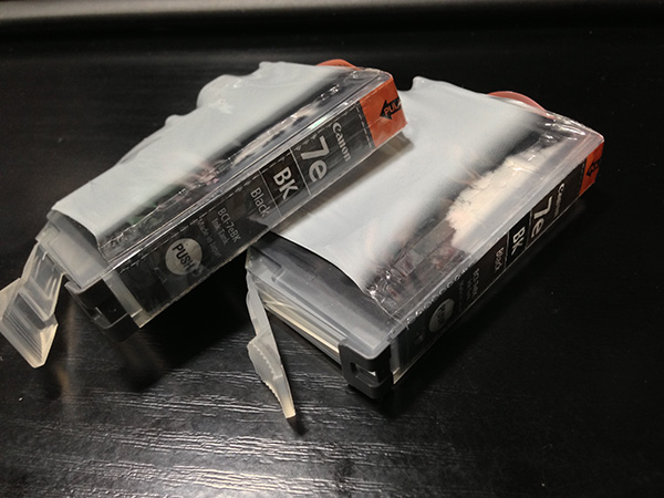 ★☆CANON★純正プリンターインク★BCL-7e★BK★2個☆★_1