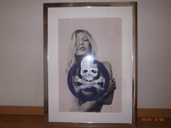 WRONGWROKS ポスター ケイトモス NOISEKING Banksy Dolk Kaws(シルク
