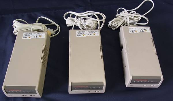 ☆NEC DATAX S19.2 miniⅡA (変復調装置) 3台 即納/返品保証付(周辺