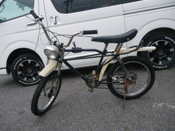ジャンク YAMAHA モトバイク BMX 自転車 パーツ取りに 現状ジャンク品 YAMAHA MOTOBIKE/ヤマハ モトバイク 変速付き(BMX