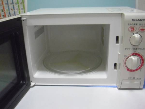 シャープ・電子レンジ RE-Z6-H5P ホワイト・50Hz専用・動作OK(電子
