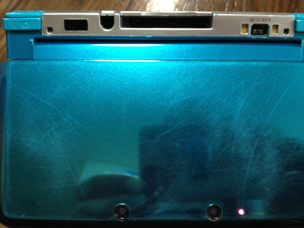 任天堂 3DS アクアブルー 中古 本体のみ_1