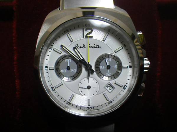 ★新品・タグ付き☆ポールスミス時計クロノグラフ_1