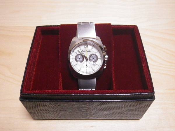 ★新品・タグ付き☆ポールスミス時計クロノグラフ_2