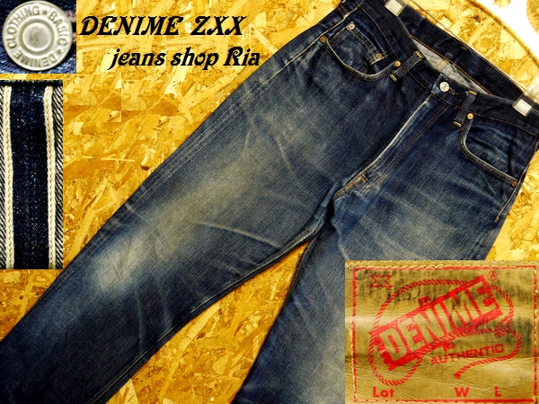 W33 DENIME ドゥニームZXX ンテージ激ヒゲ蜂の巣◇超美品/501XXE 