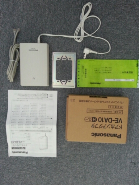 Panasonicドアホンアダプタ VE-DA10　ジャンク_1