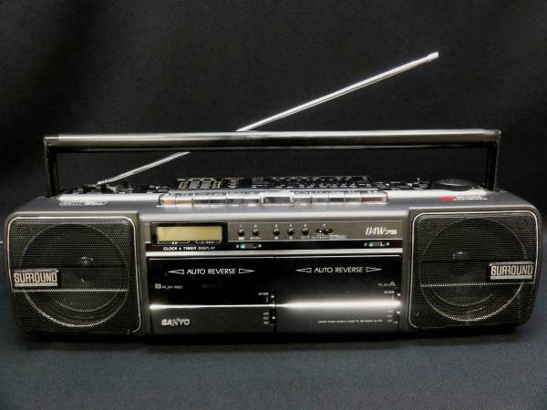 MM885 ラジカセ SANYO サンヨー U4W75 カセット不動ジャンクの入札履歴