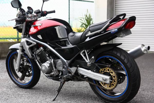 ☆バリオス☆Z1ルック☆火の玉カラー☆規制前☆フルエキ付☆(126cc