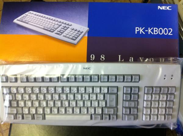 新品 NEC 98配列USBキーボード PK-KB002 取説付 (USBキーボード)｜売買